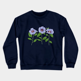 Rose of sharon Crewneck Sweatshirt